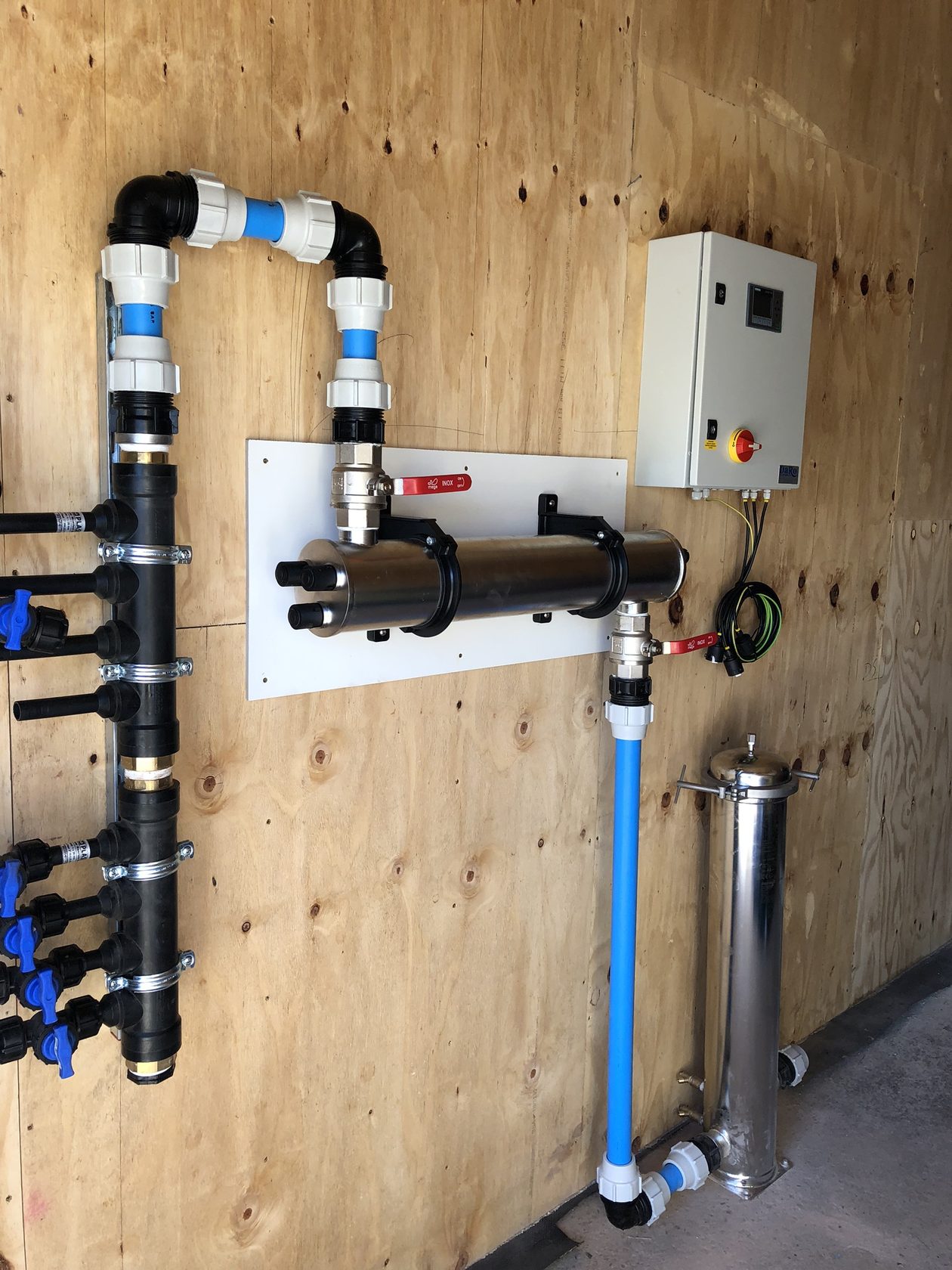 Rural Devon water treatment
