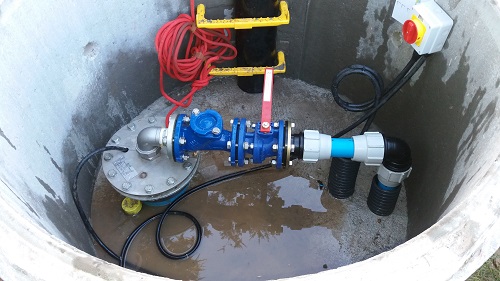 Multi-tank manifold installation